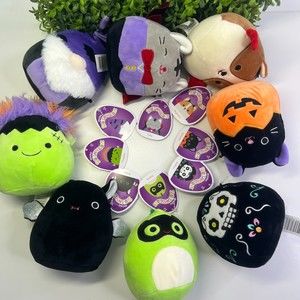 Halloween Squishmallows Series 4” Delfina, Reginald Squishmallows Collection NEW